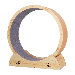 Rueda para gatos ejercicio y rascador