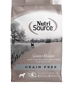 Nutri Source Senior libre de granos 4lb
