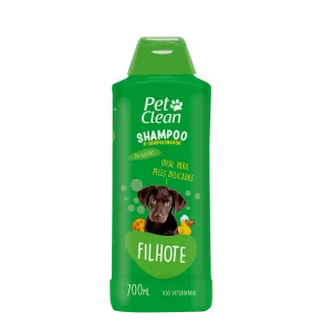 <strong>Pet Clean</strong> Shampoo y Acondicionador Cachorro, para Perros y Gatos, Capacidad de 700 ml