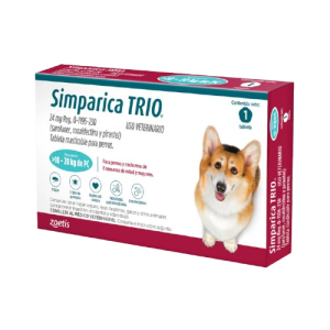 Simparica Trio 10-20kg Caja (3Tabs)