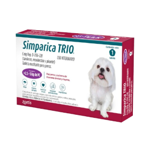 Simparica Trio 2.5-5kg Caja (3Tabs)