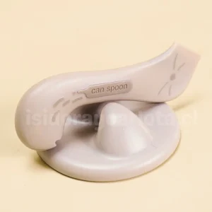 Tapa y cuchara para latas alimento mascotas