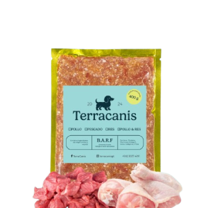 TERRACANIS BARF MIXTA (Pollo y Res) 400gr