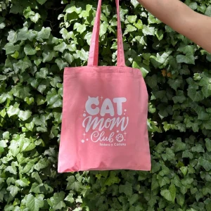 Tote bag Catmom estampada