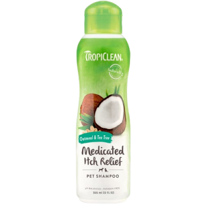 Tropiclean Shampoo Avena y Té de árbol 12oz (medicado)