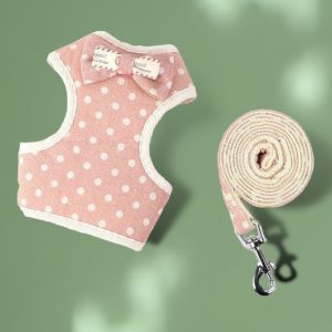 Arnés Pechera Ajustable Pink Dots