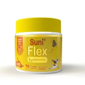<strong>SuniFlex</strong> Suplemento Articular para Perros y Gatos, pote con 70 gomitas