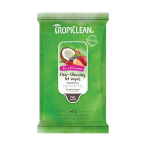 Tropiclean Pet Wipes – Berry & Coconut 20U