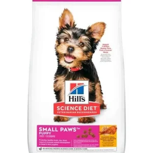 Comida para perros cachorros de razas pequeñas y mini Hills Puppy Small Paws