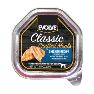 COMIDA HUMEDA PARA PERRO EVOLVE DOG CLASSIC CRAFTED MEALS POLLO