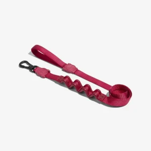 <strong>Zee.Dog</strong> Ruff Leash Bordeau, Correa Anti-Tirones de Polyester Suave de Alta Resistencia para Perros, Tallas: S, L